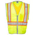 Kishigo L-XL Lime X Back Dual Compliant Vest 1576-L-XL